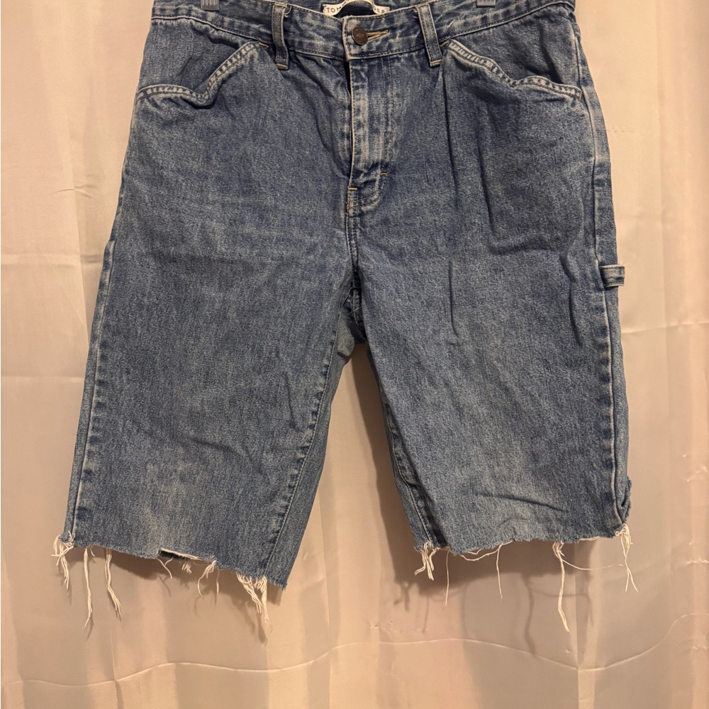 Tommy Hilfiger Distressed Blue Jean Shorts